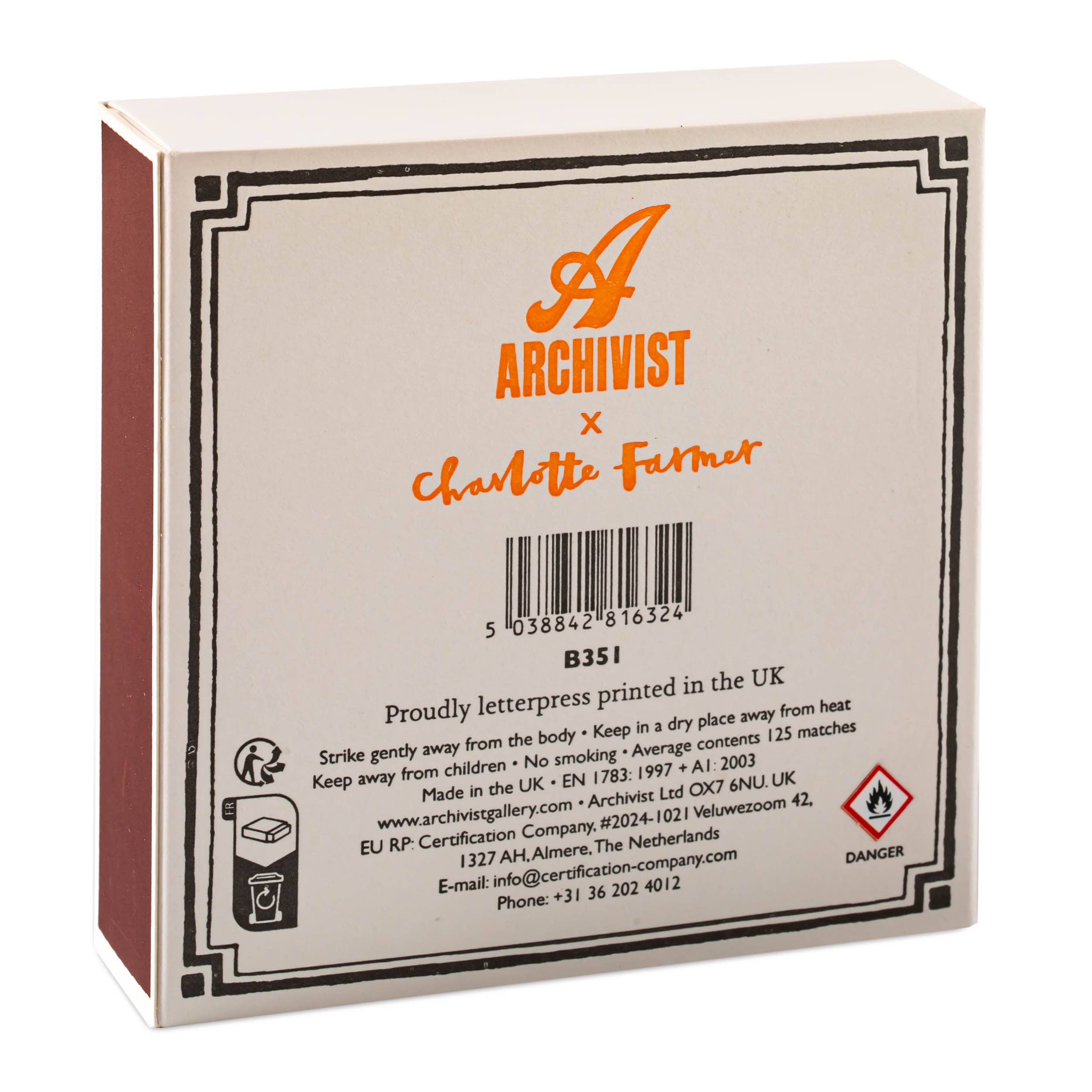 Spooky Matches Matchbox