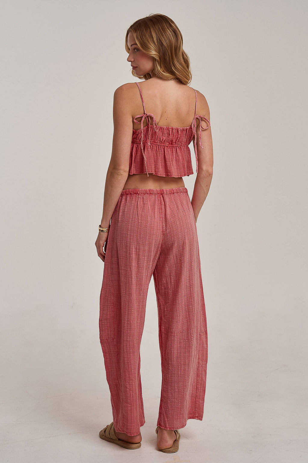 Molly | Cami Top and Barrel Pants Set