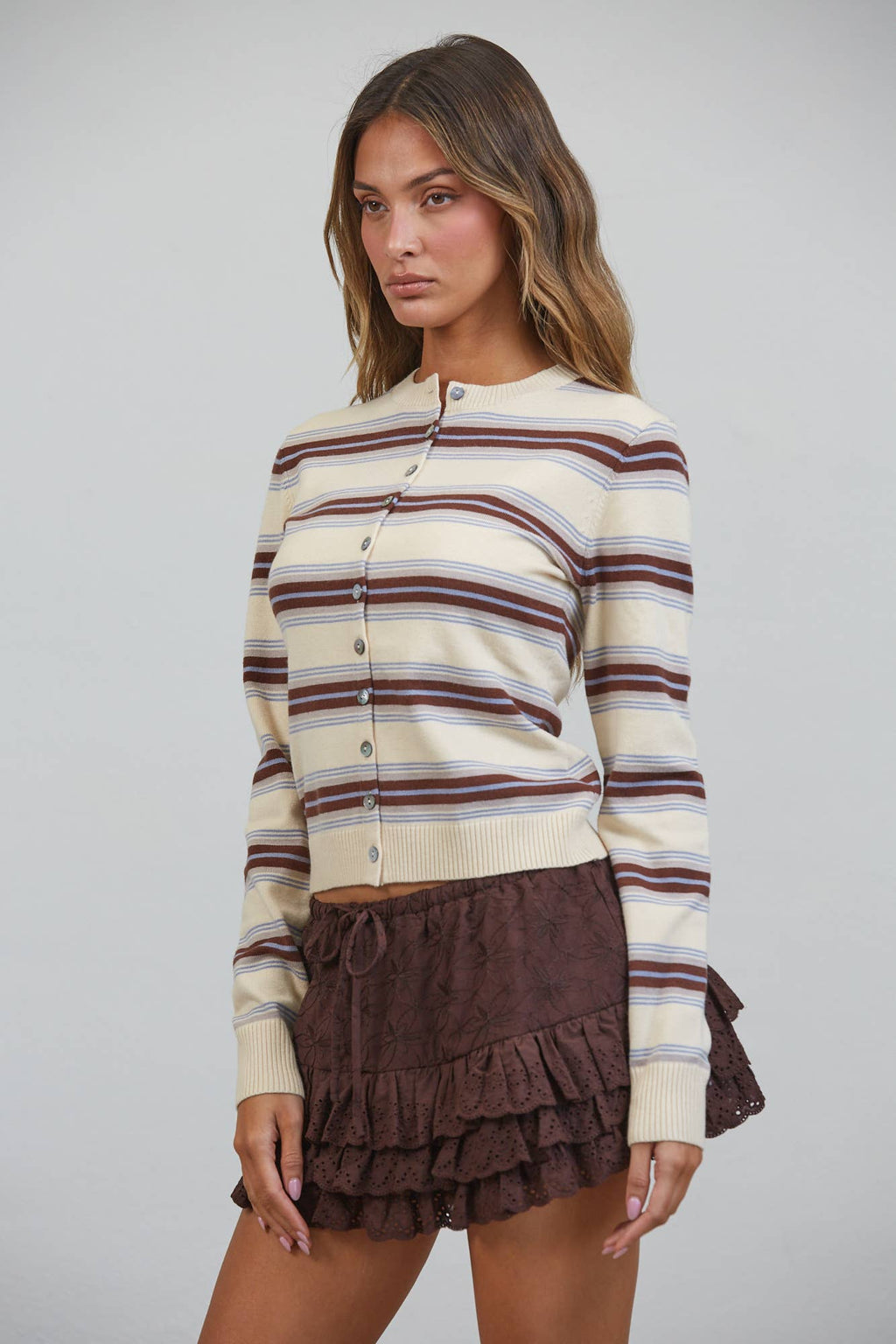 Rory | Striped Cardigan
