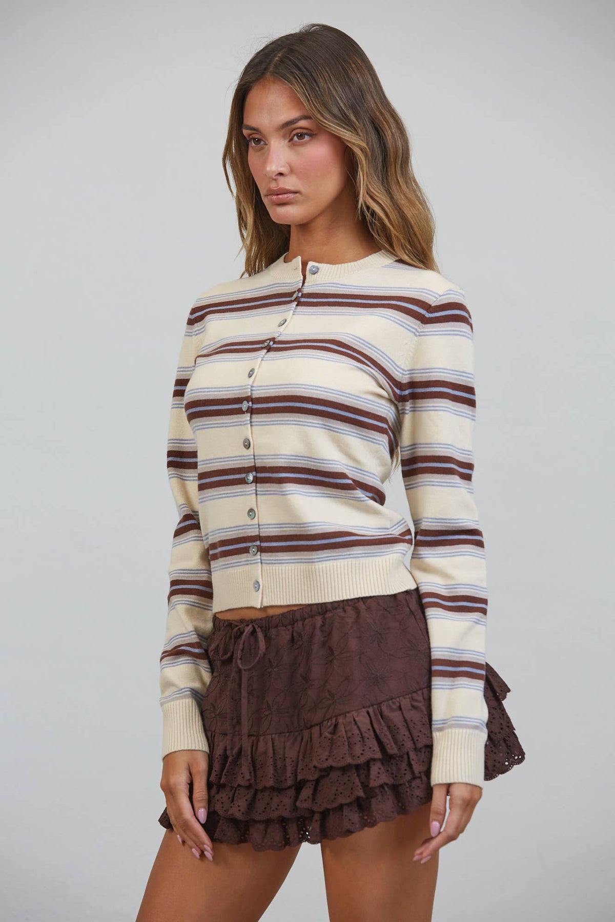 Rory | Striped Cardigan
