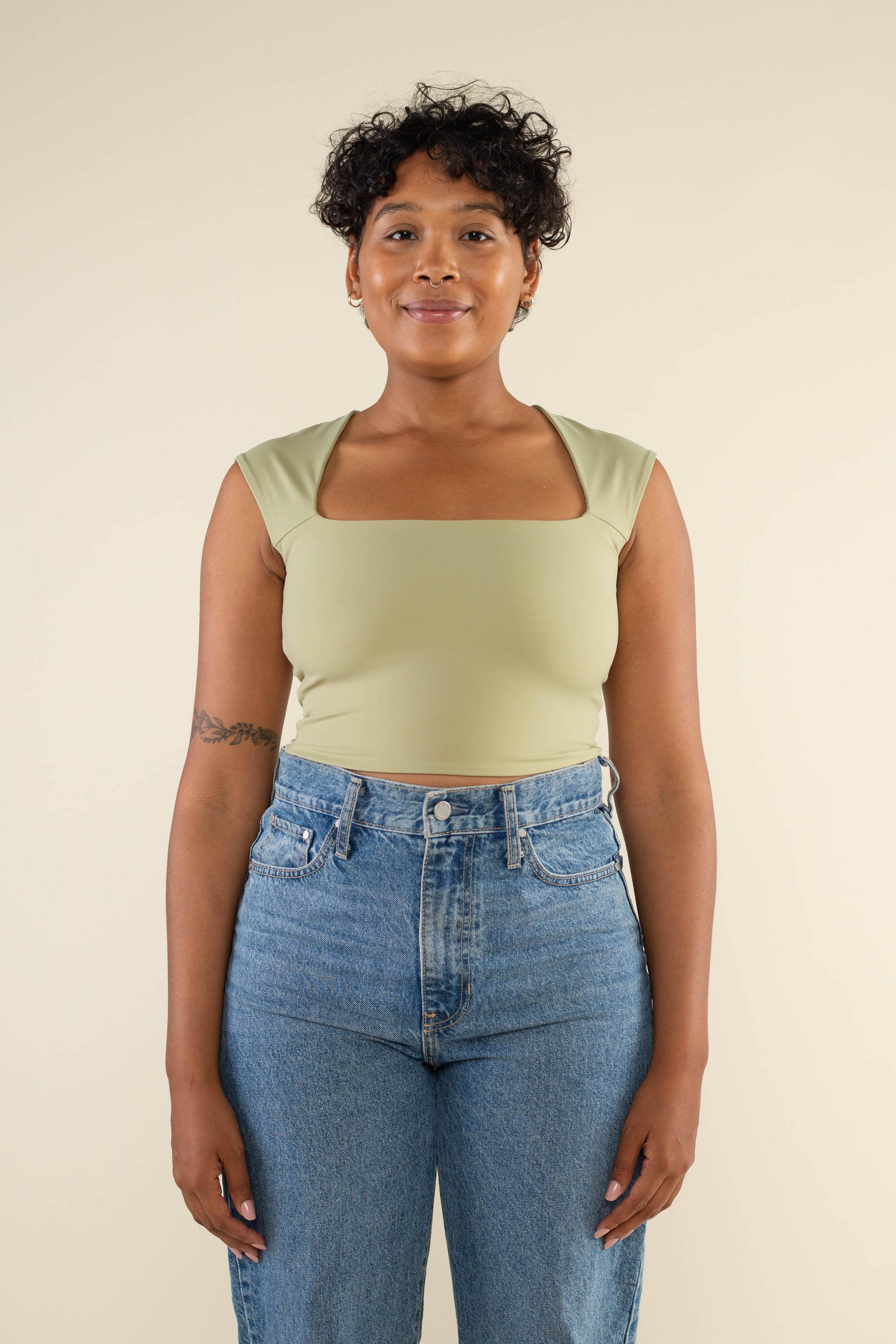 Laurel | Square Neck Top