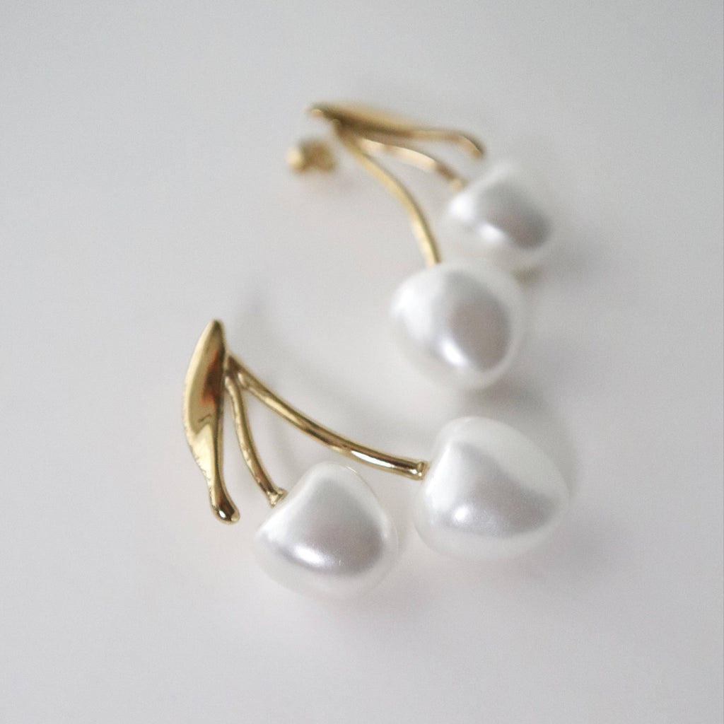 Cherry Pearl Earrings