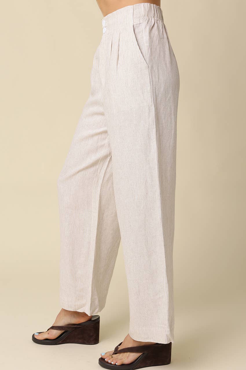 Ellen | 100% Linen Pants