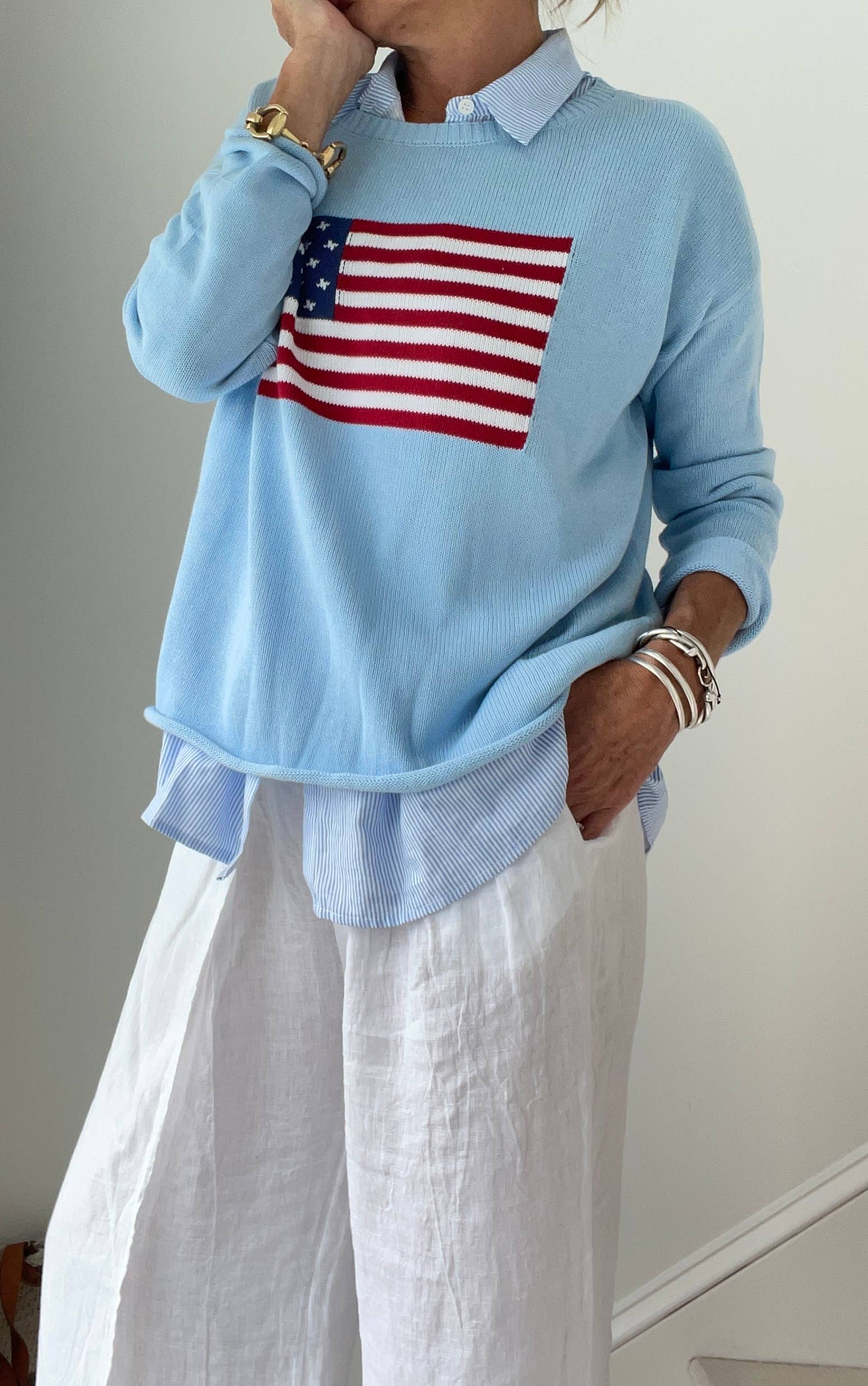 The Hot Mom | 100% Cotton Boxy light weight Flag