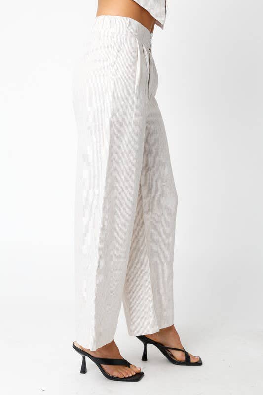 Ellen | 100% Linen Pants