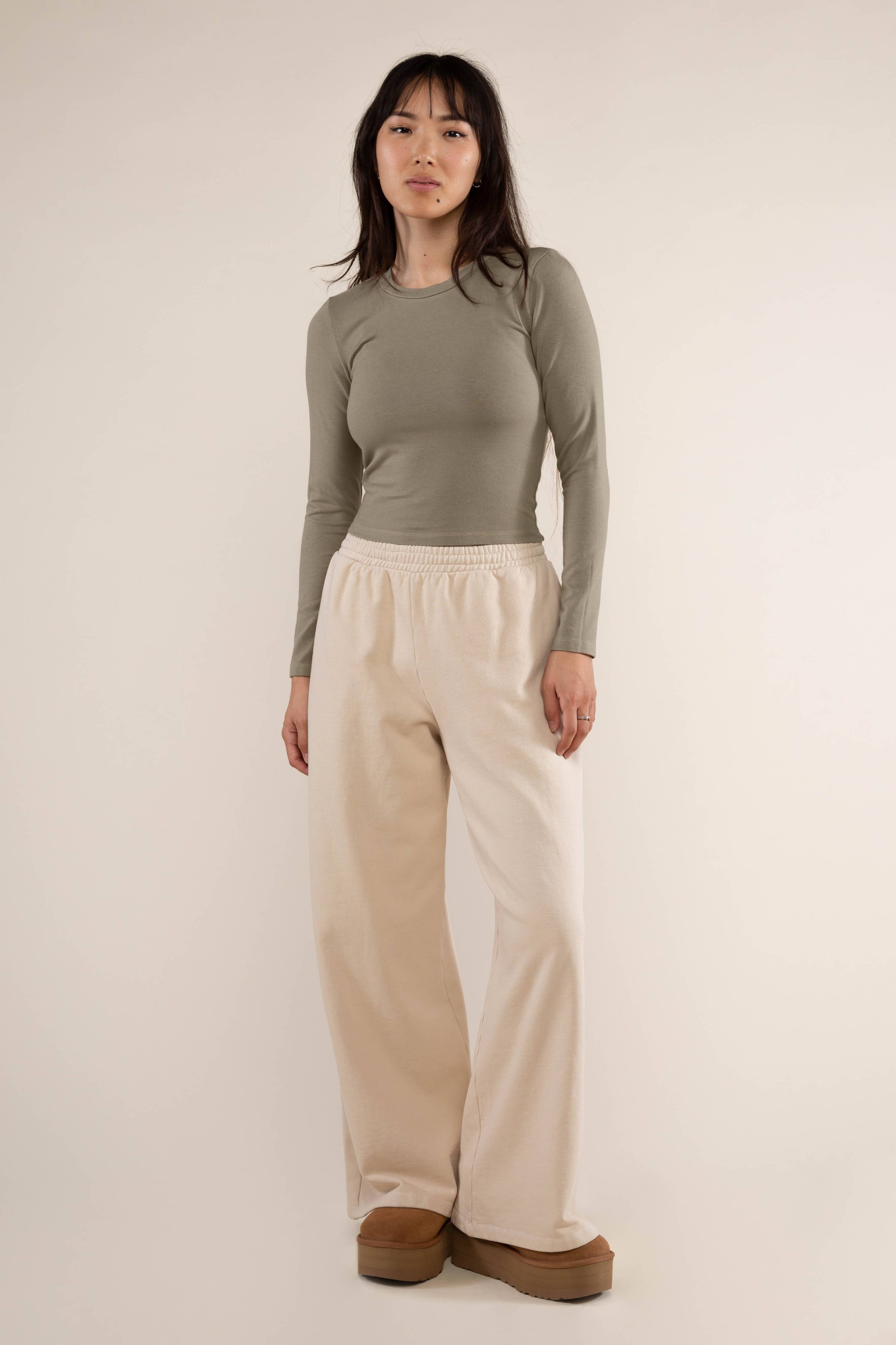 Arroyo | Crewneck Long Sleeve Top