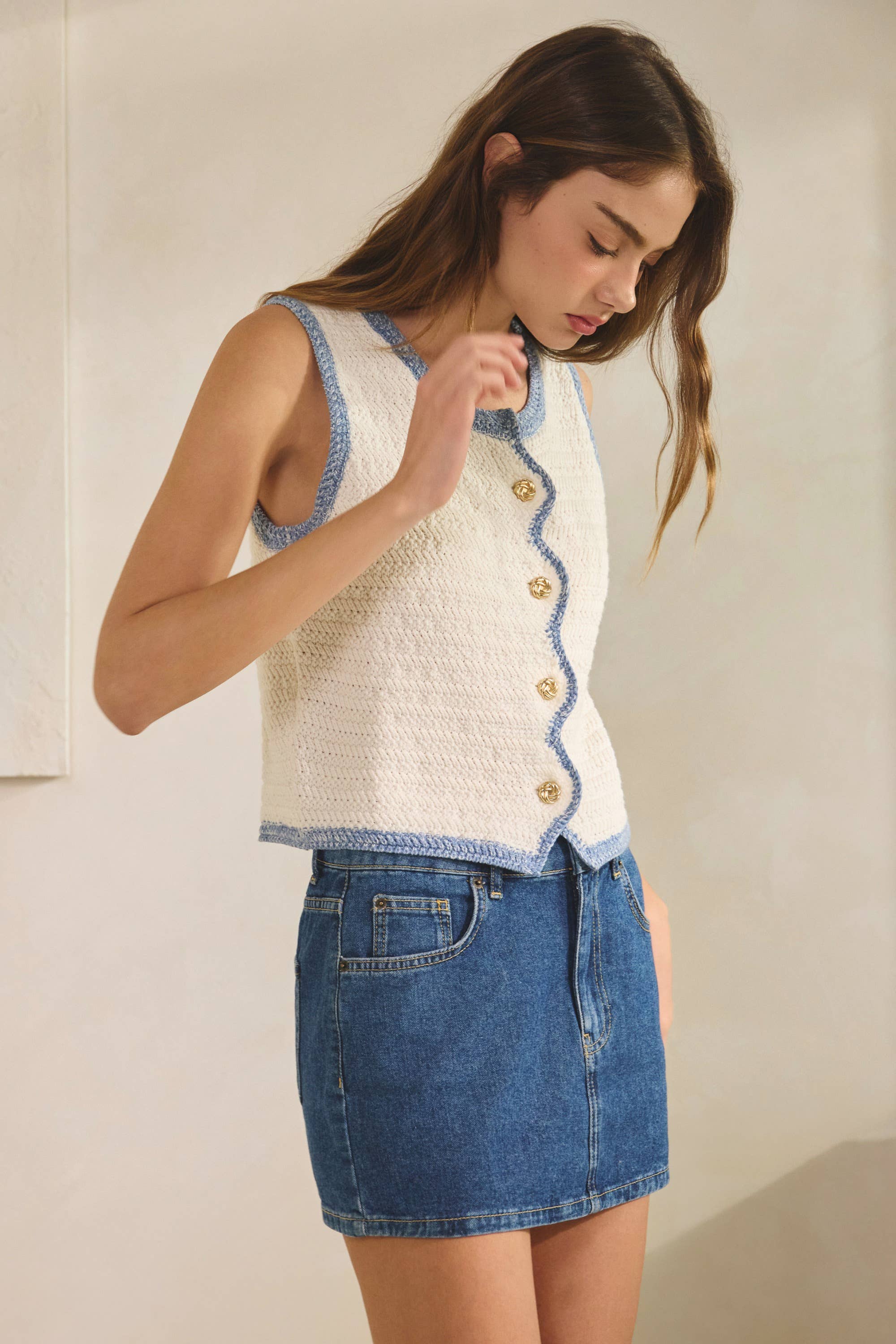 Mira | Contrast Vest