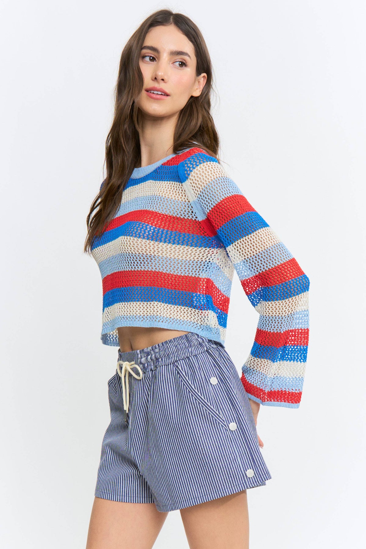Olivia | Striped Knit Sweater