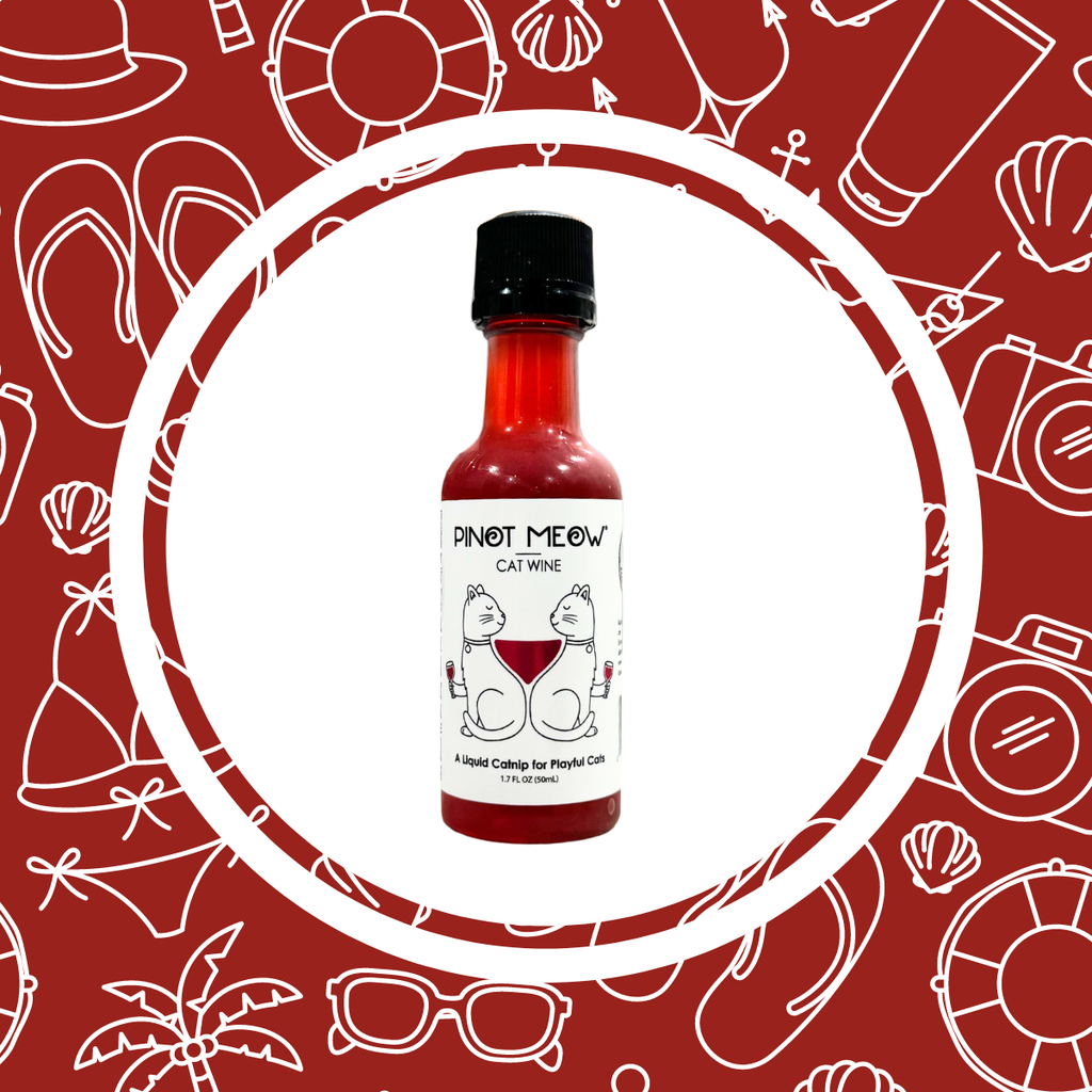 Apollo Peak Pinot Meow Cat Wine Liquid Catnip For Cats