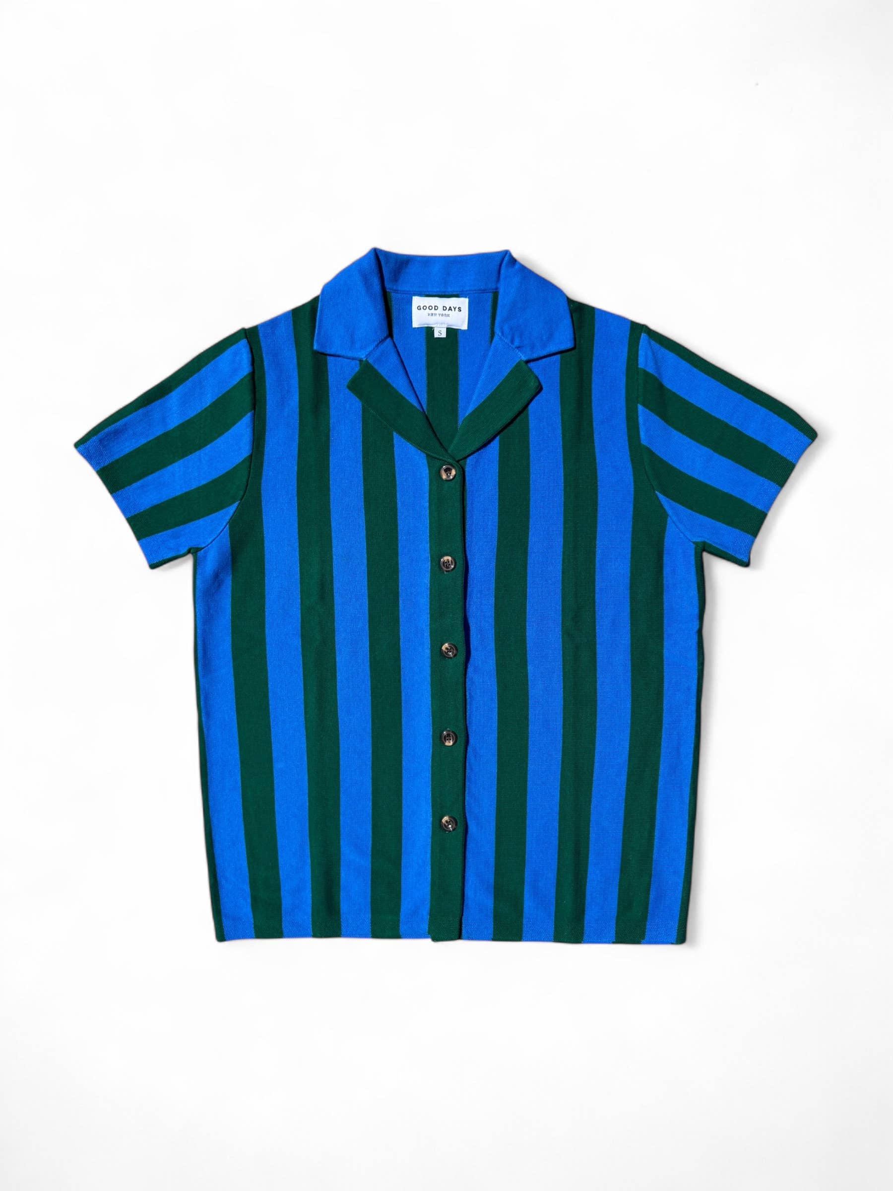 Forest Knit Camp Shirt
