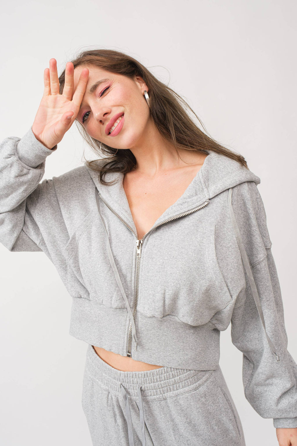 Nala | Crop Hoodie Jacket