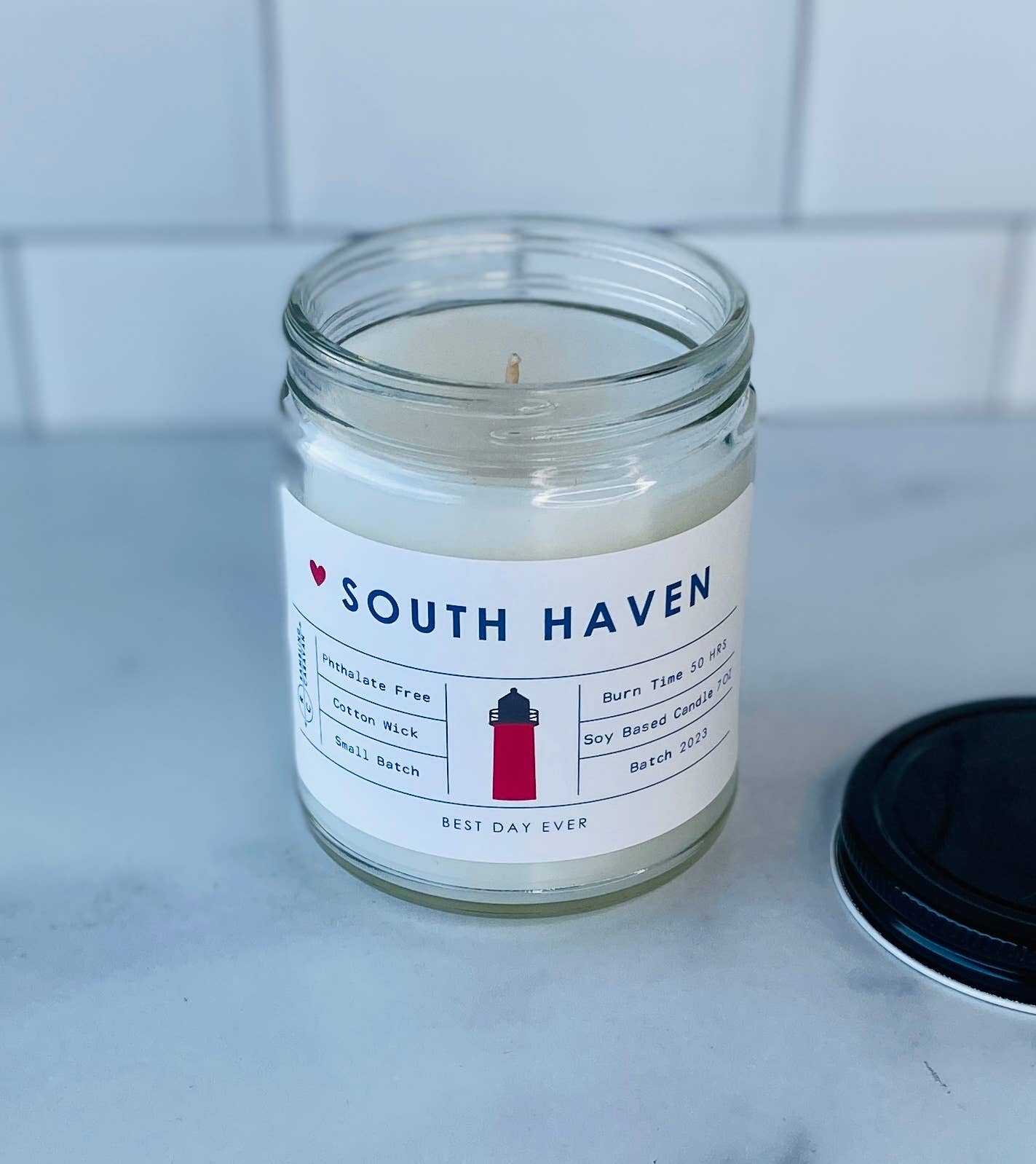 South Haven, MI Candle | Eucalyptus & Mint