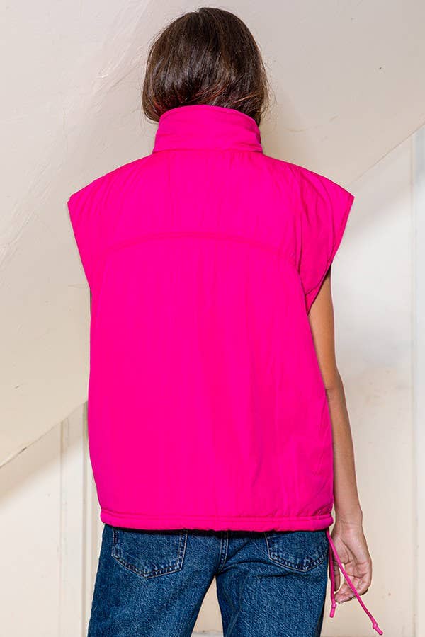 Oversized Silhouette Puffer Vest