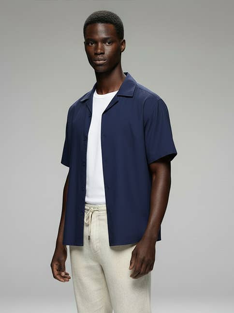 Crew | Linen & Cotton Blend Shirt