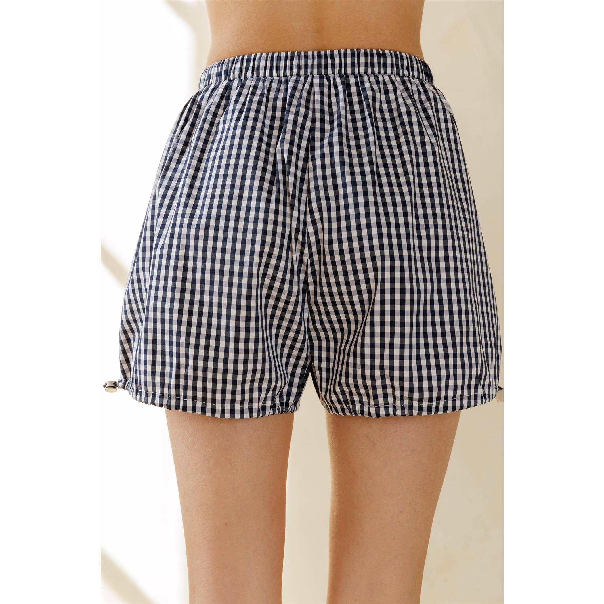 Sarah | Navy White