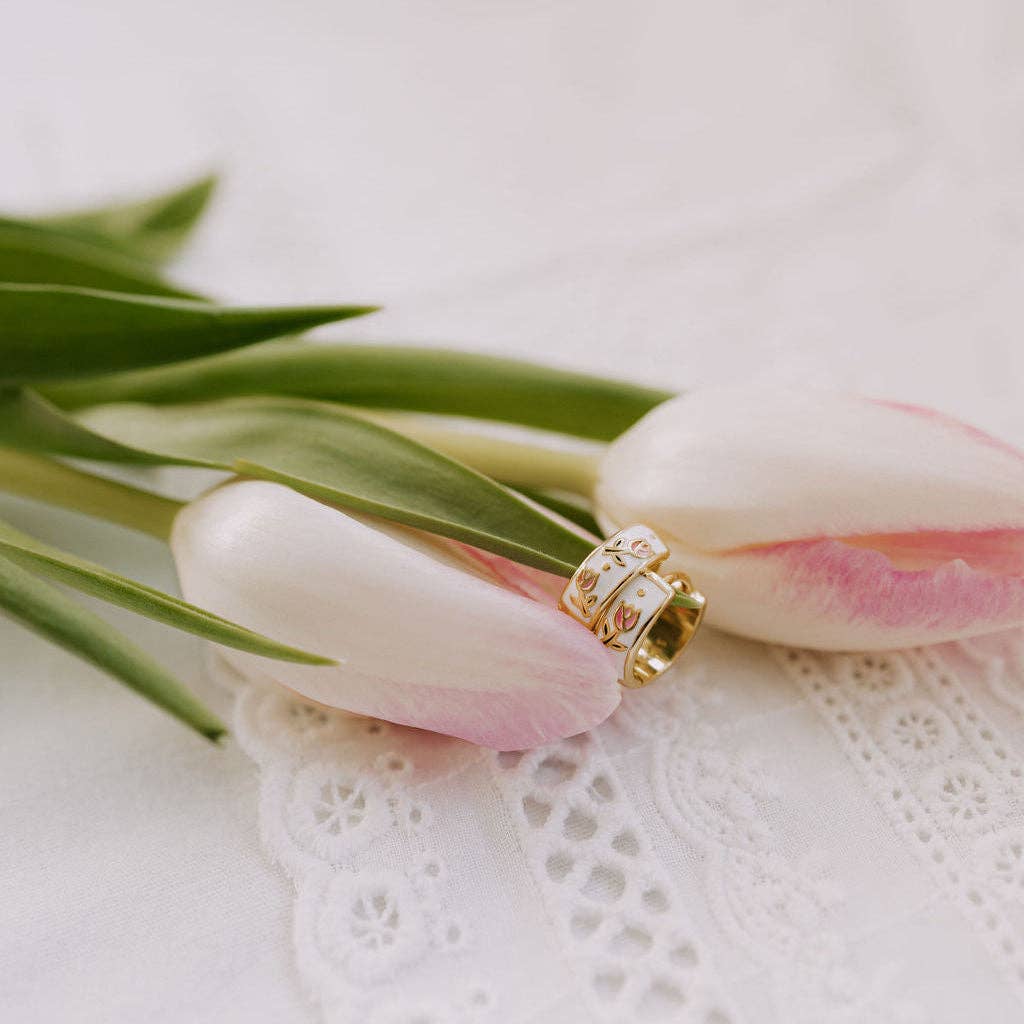 Eloise | Tea Cup Hoops