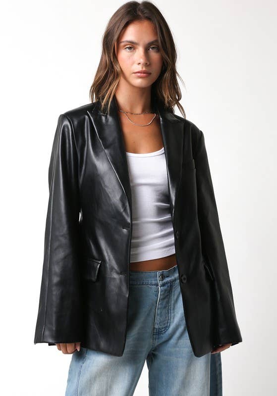 Madelyn | Pu Blazer