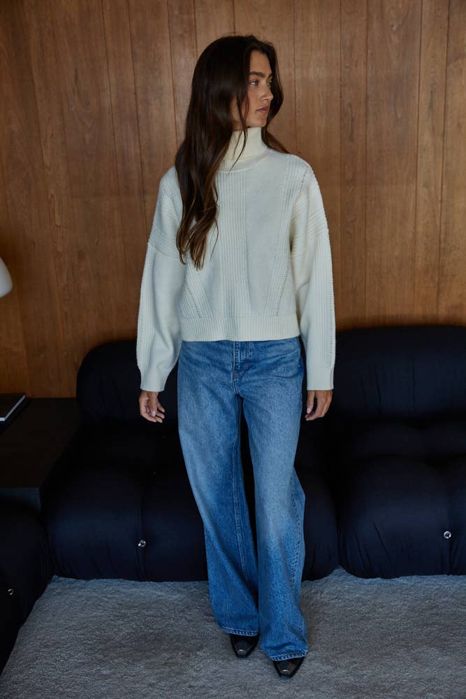 Miranda | Knit Sweater Turtleneck