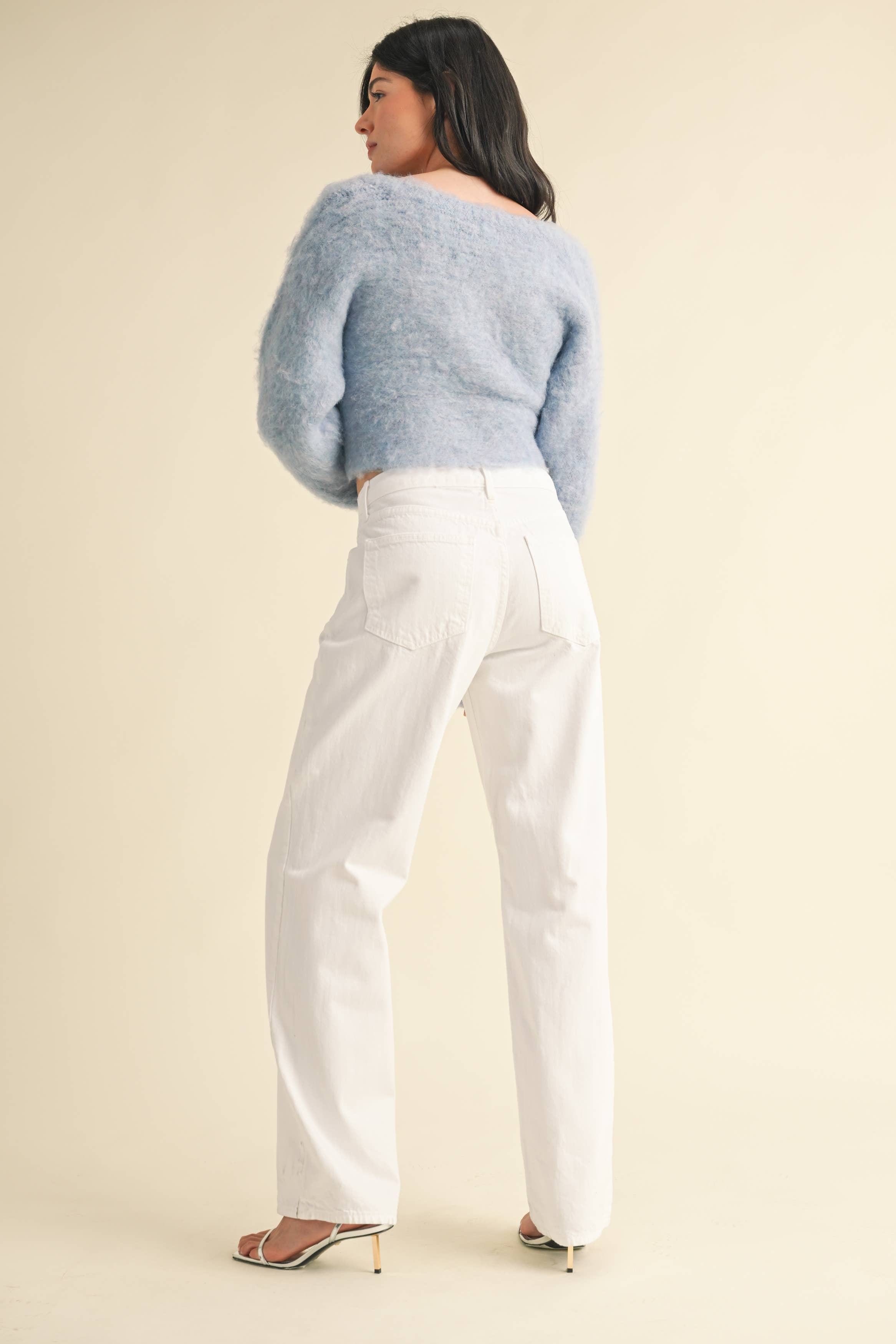 OPT WHT - Relaxed Straight