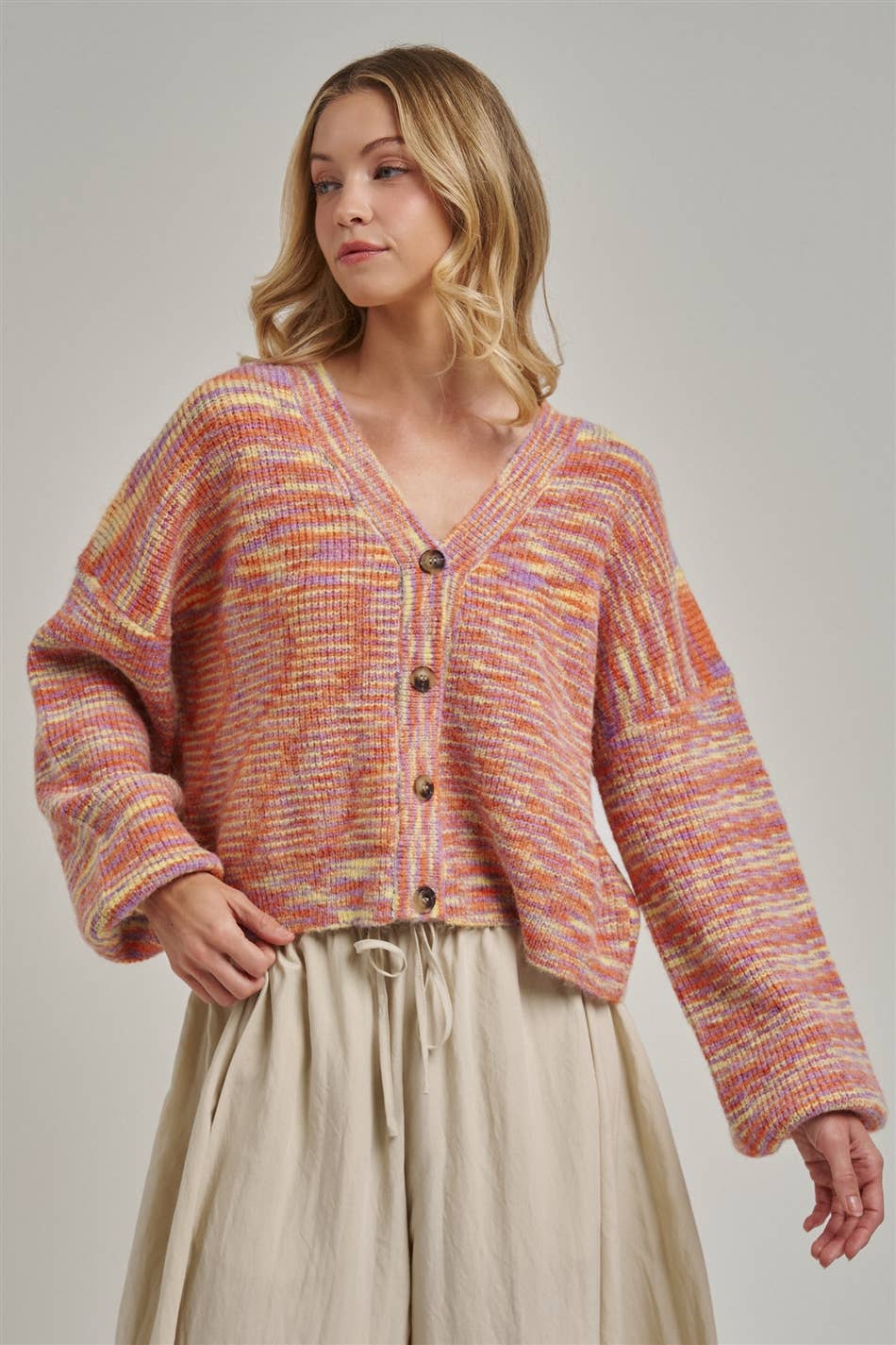Ruby | Knitted Sweater Cardigan