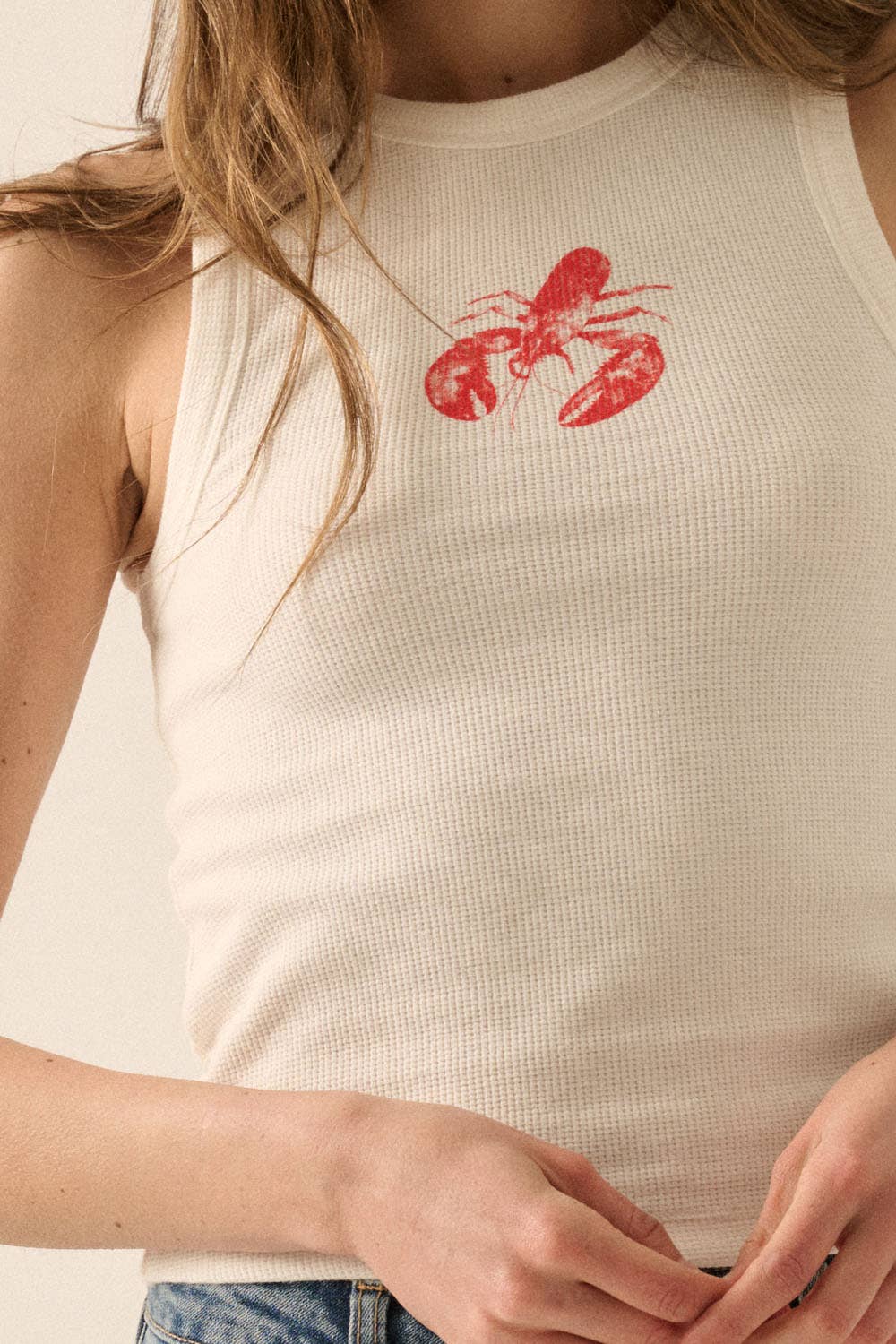 Lobster | Vintage-Wash Graphic Tank