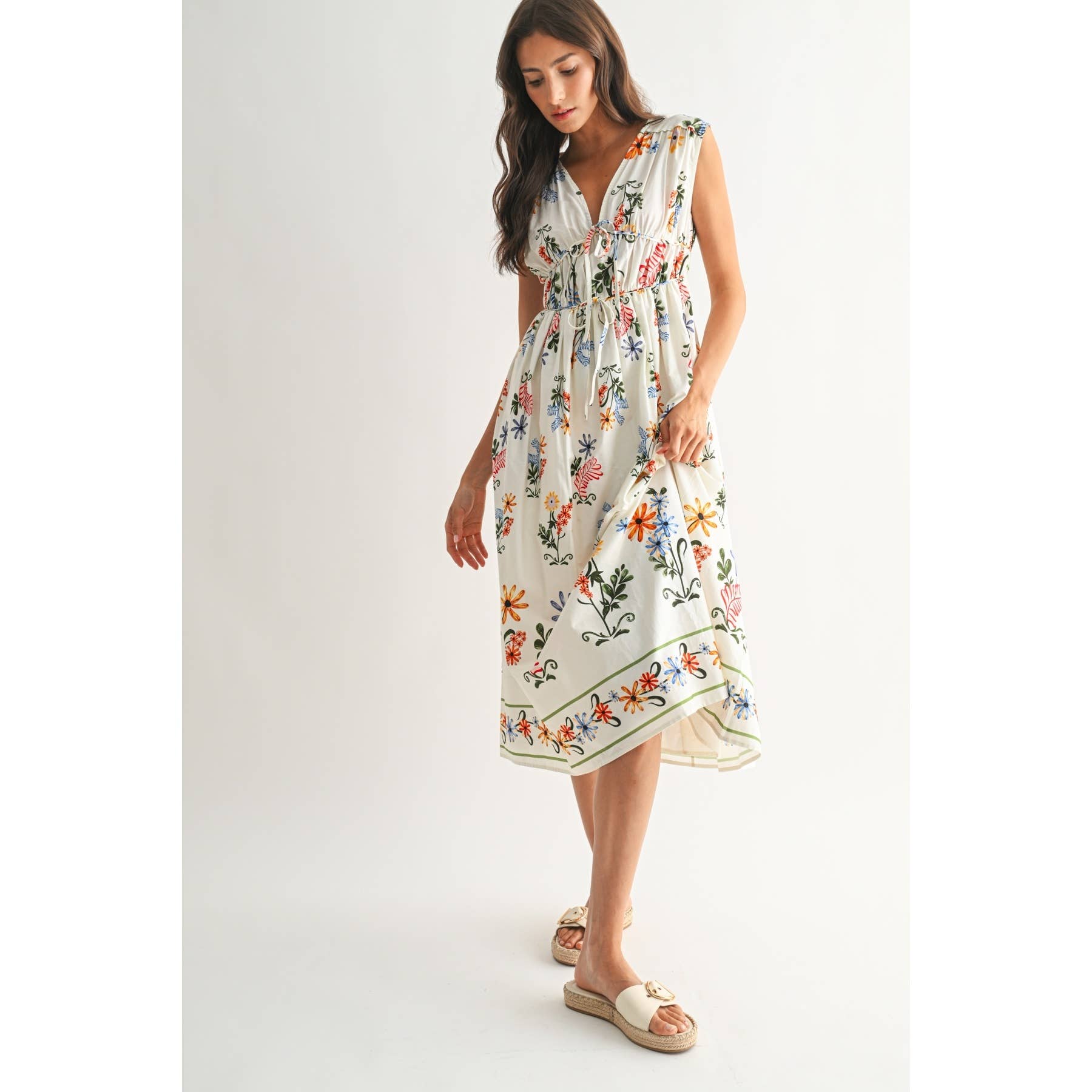 Kacey | Elegant Floral Maxi Dress