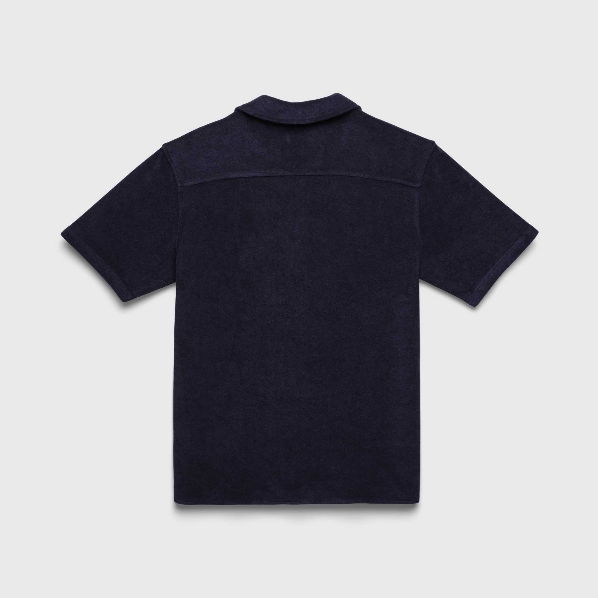 Easton | Terry Camp Collar Embroidered Shirt