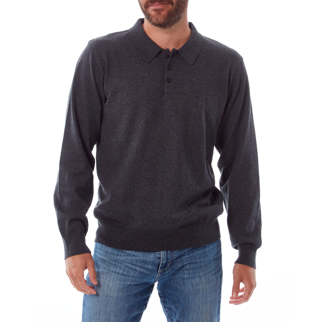 Alexander | Long Sleeve Polo