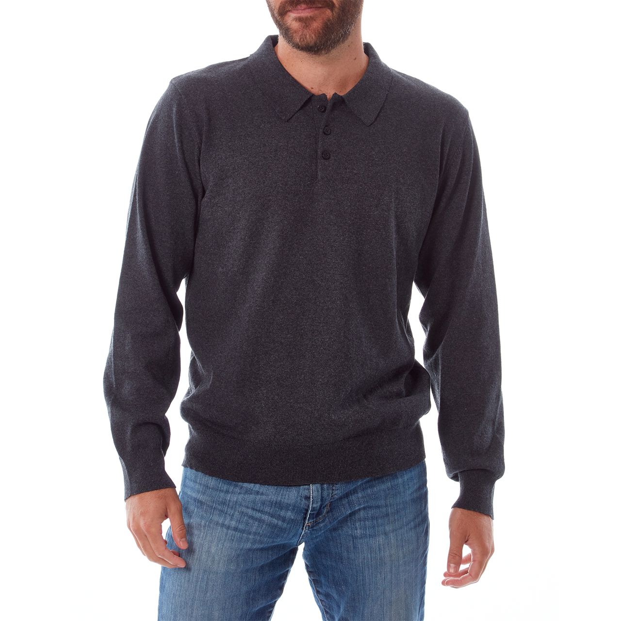 Alexander | Long Sleeve Polo