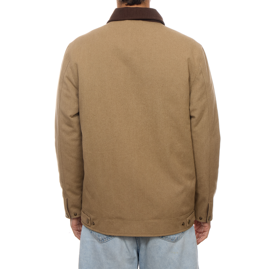 Nolan | Cotton Corduroy Collared Zip Up Jacket