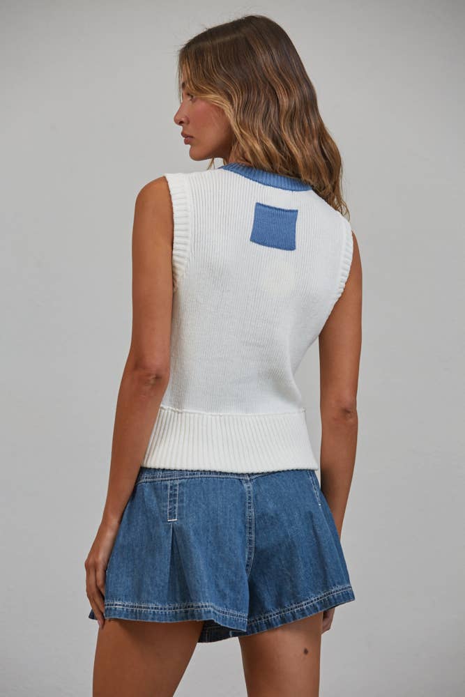 Hampton | Button Down Sweater Vest