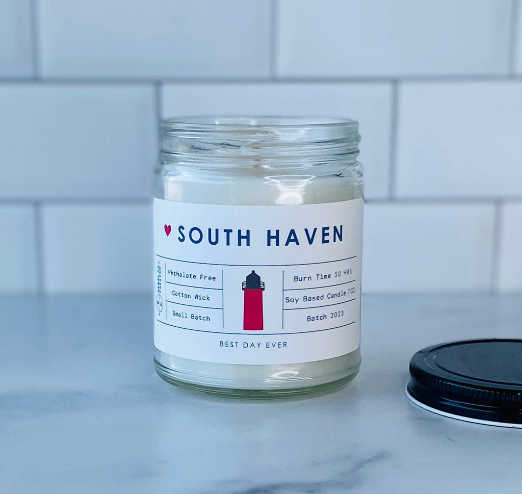 South Haven, MI Candle | Eucalyptus & Mint