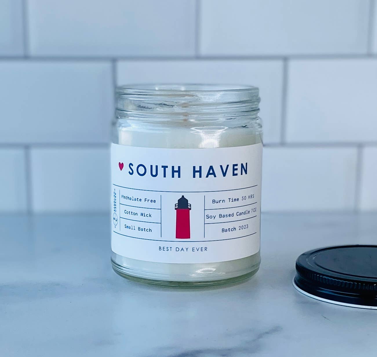 South Haven, MI Candle | Eucalyptus & Mint