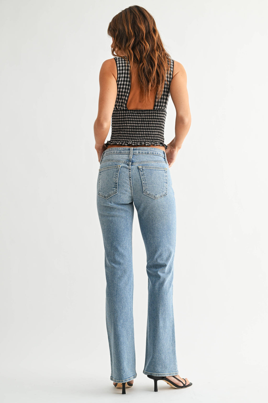 Belle | Low Rise Vintage Slim Bootcut