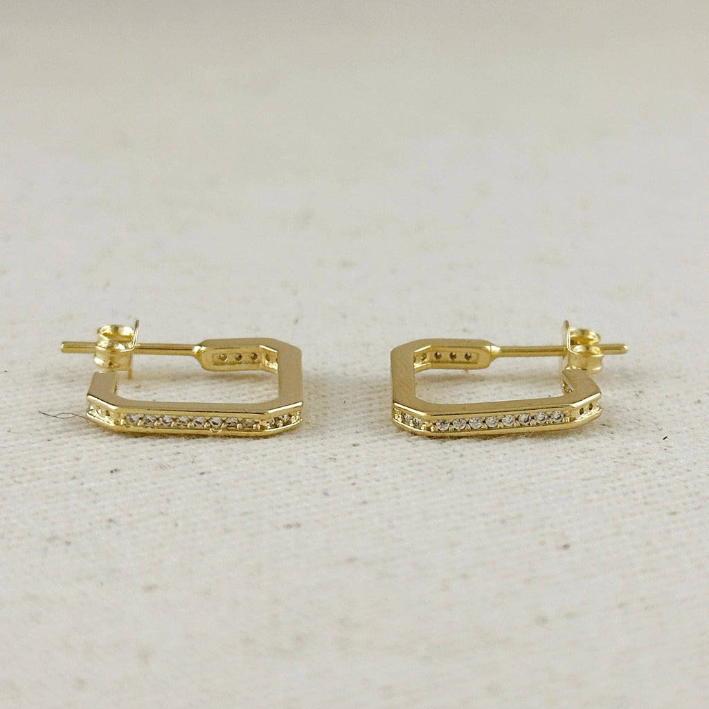 Isla | Gold Filled Quadratini Earrings