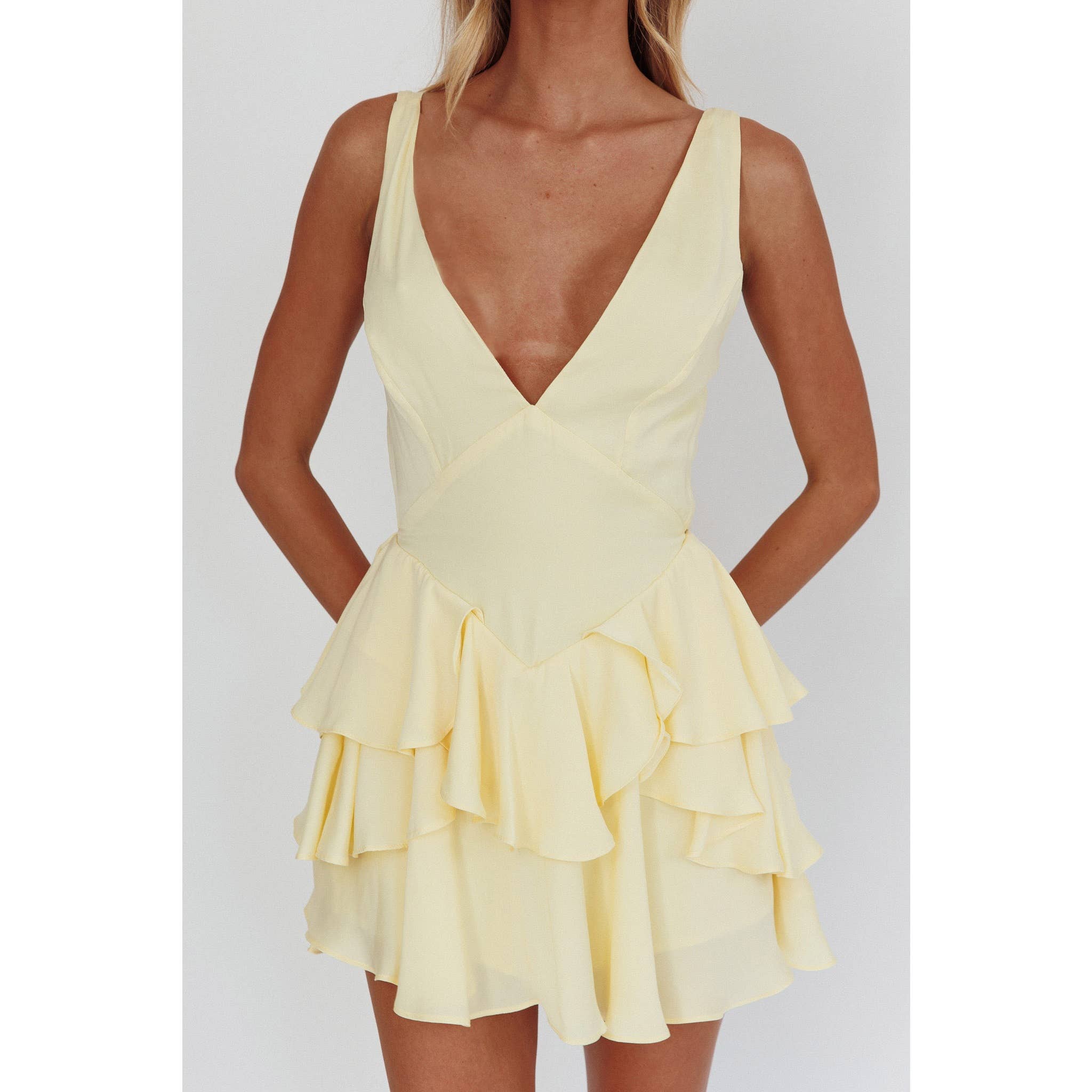 Sunshine | V Neck Romper