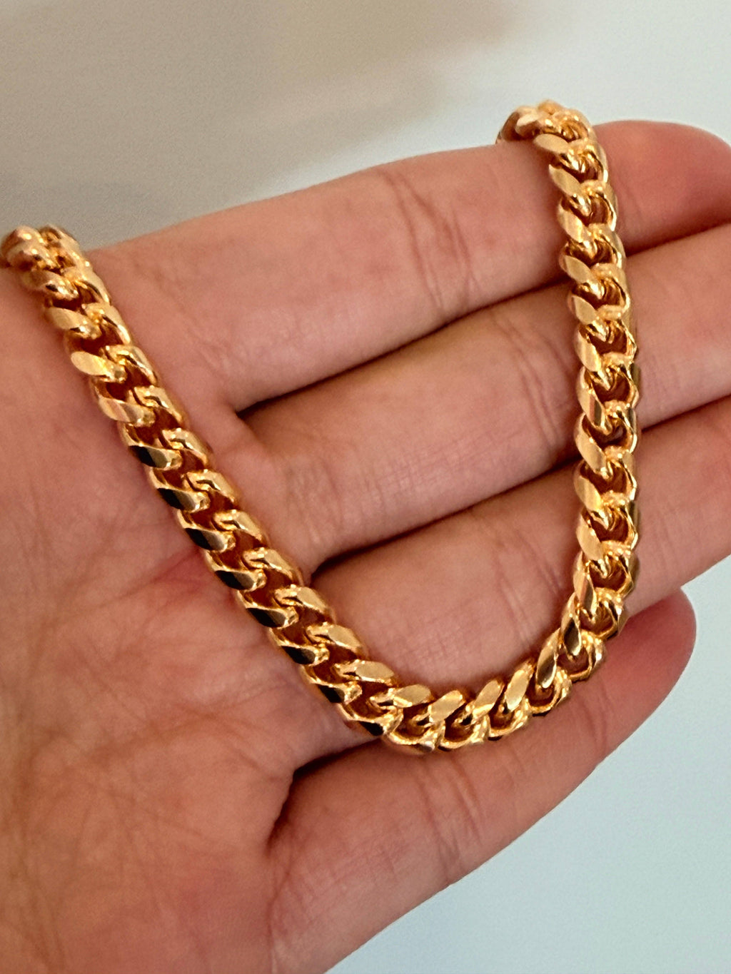 Gold Filled 6mm Curb Bracelet