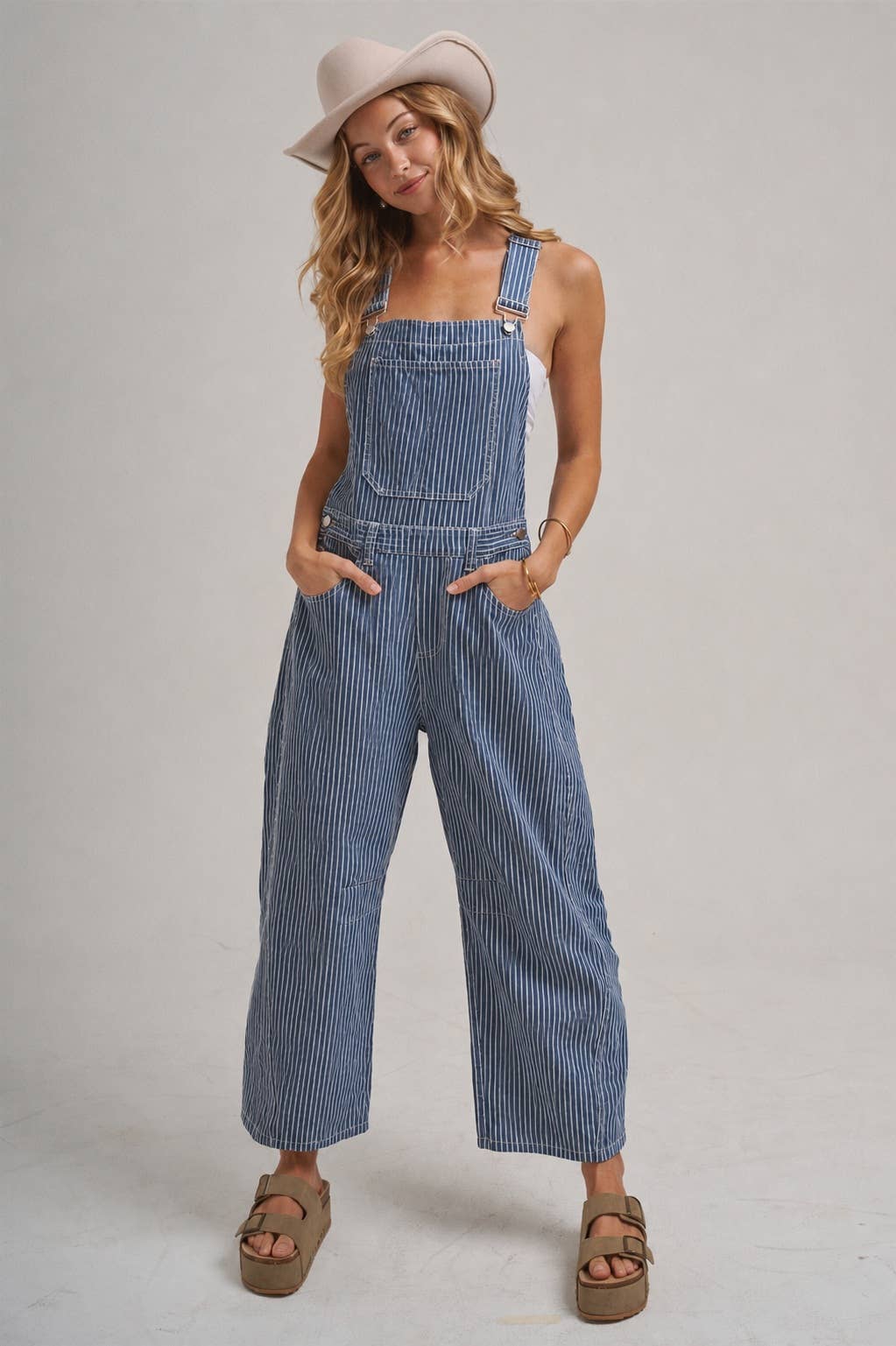 Magnolia | Jumpsuit with Barrel Leg