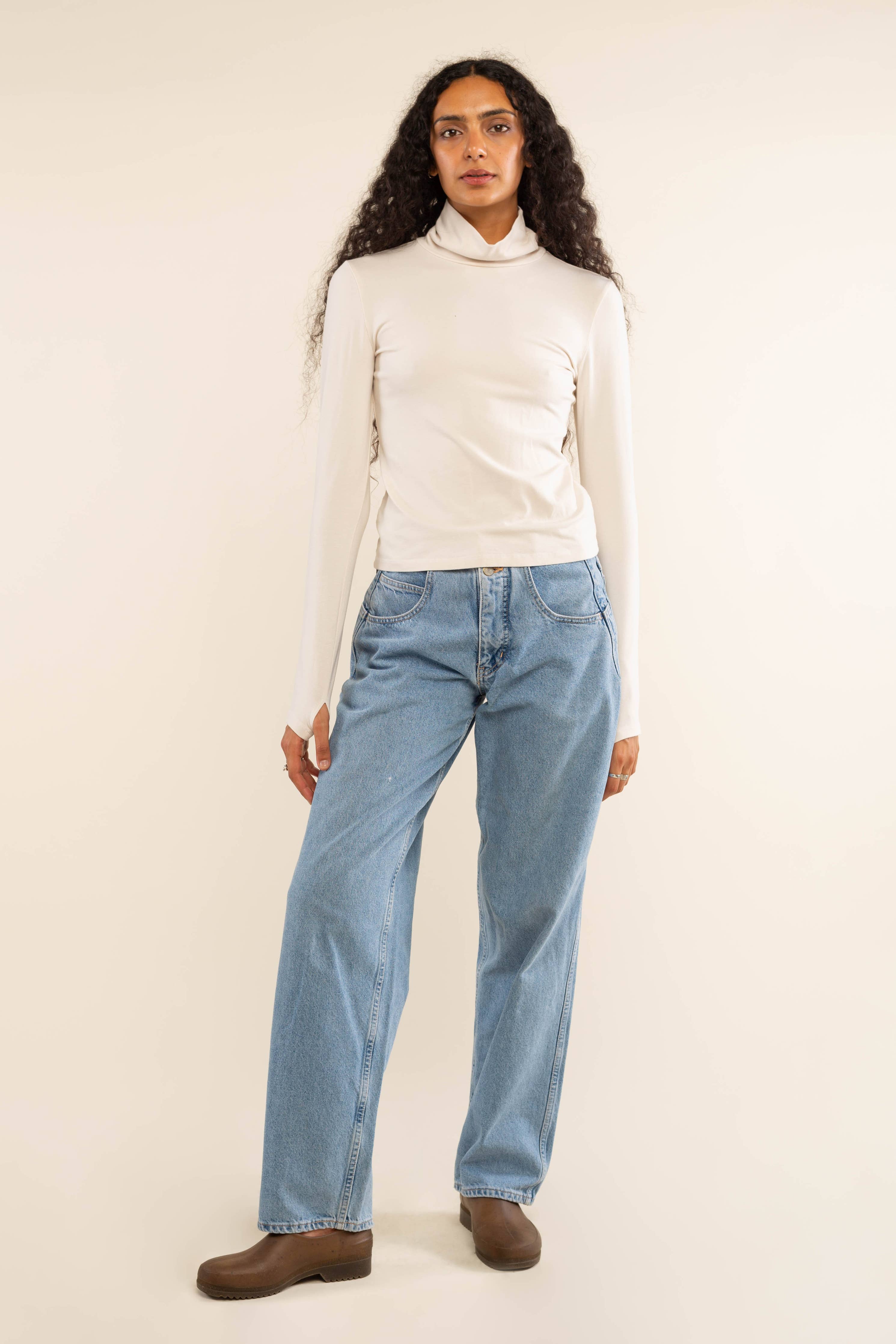 Crescent | Turtleneck Long Sleeve Top