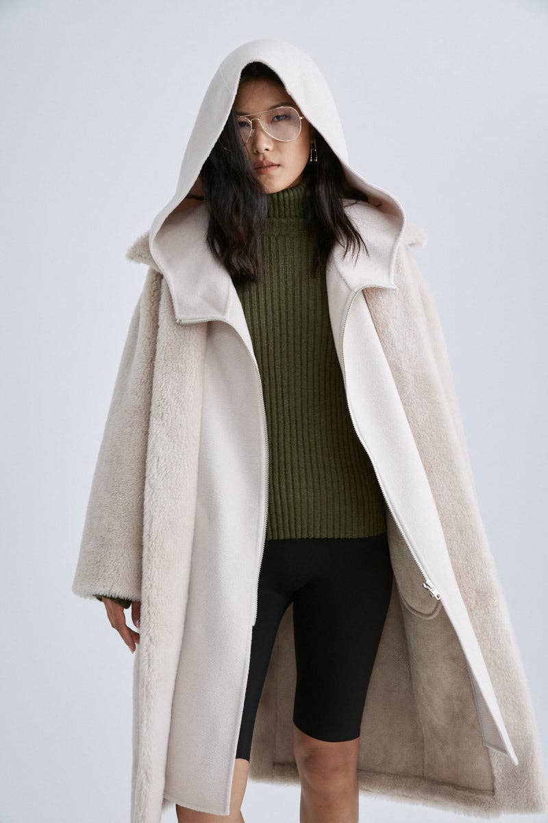 Glacier | Faux Shearling Coat