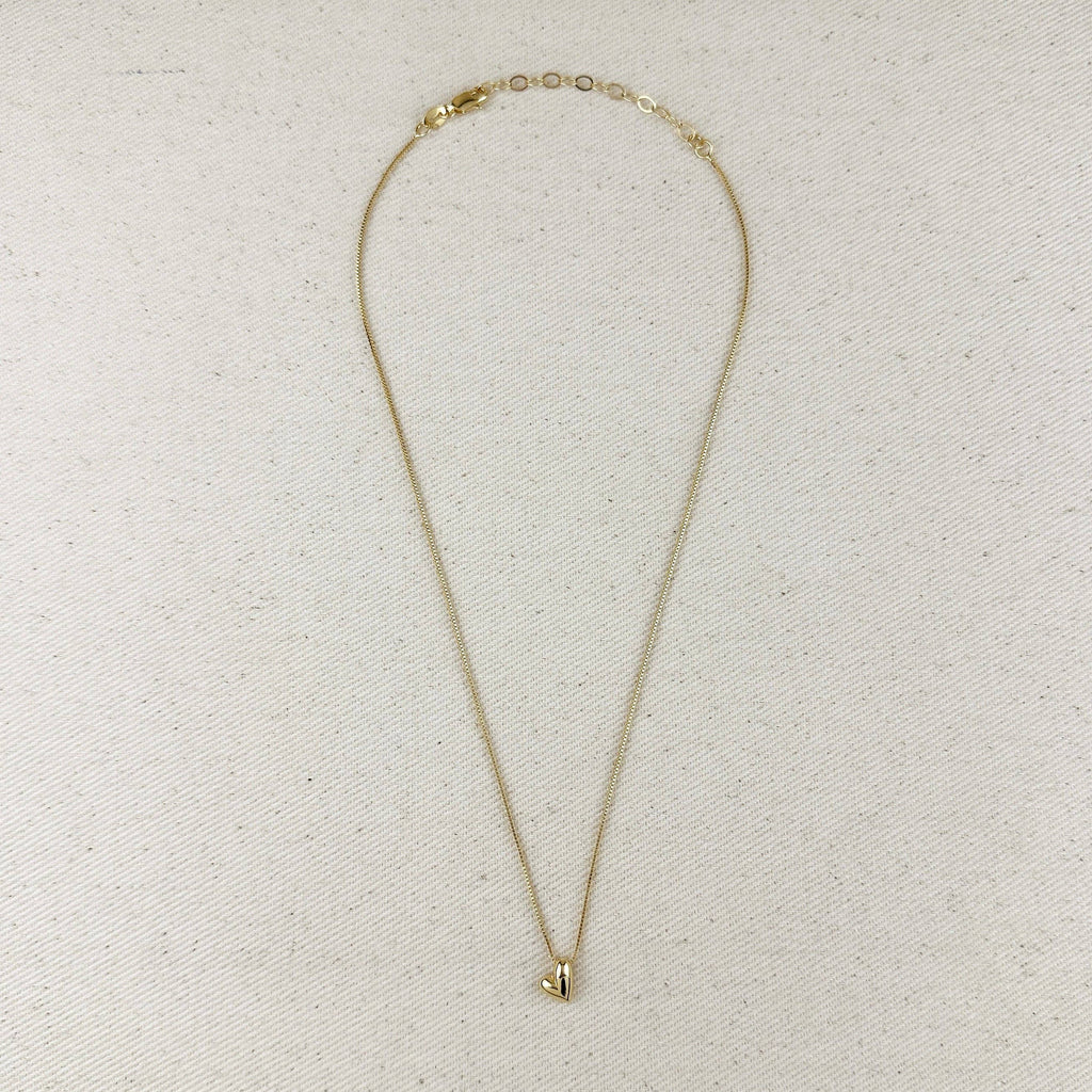 Nova | Gold Filled Uneven Heart Necklace