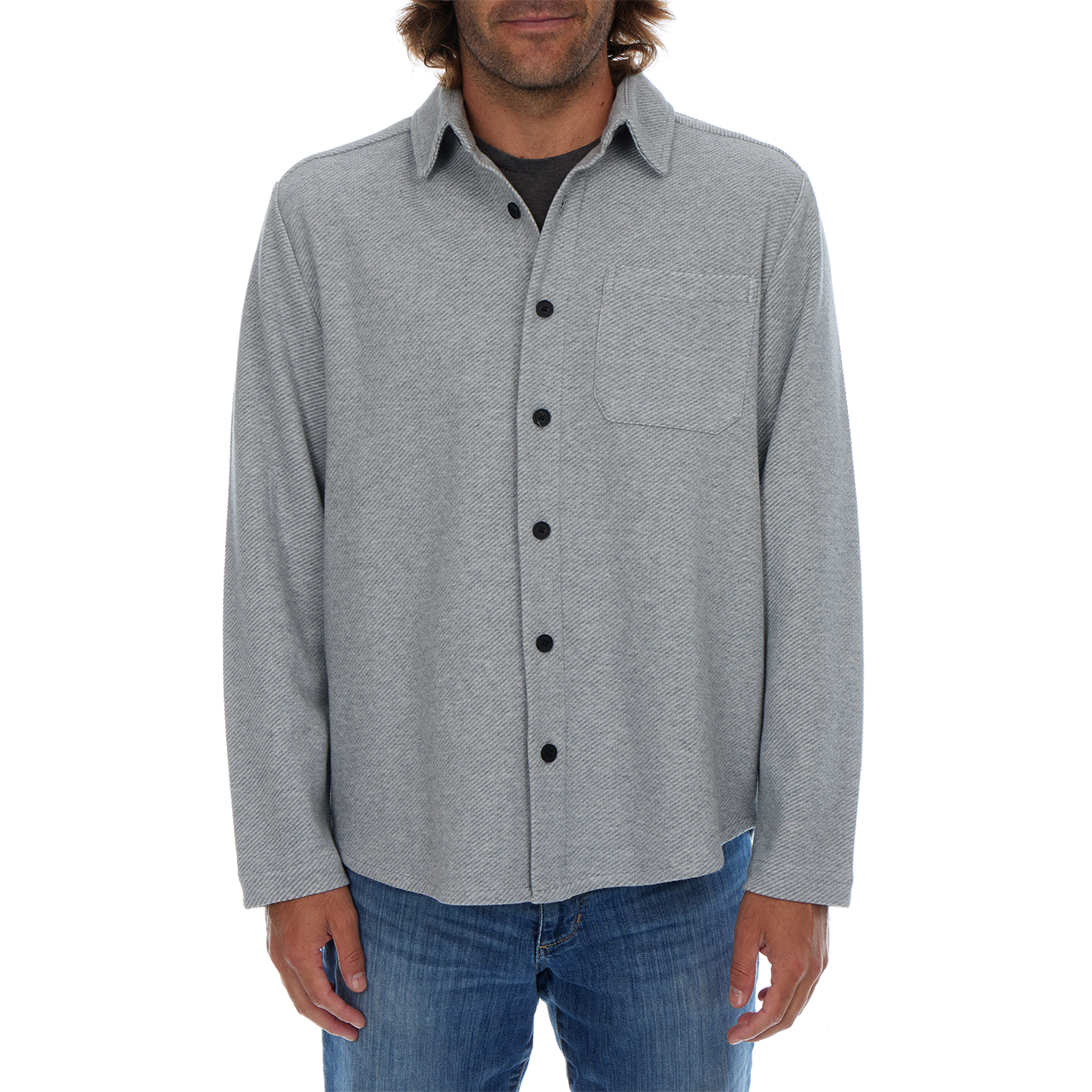 Crawford | Diagonal Textured Shacket