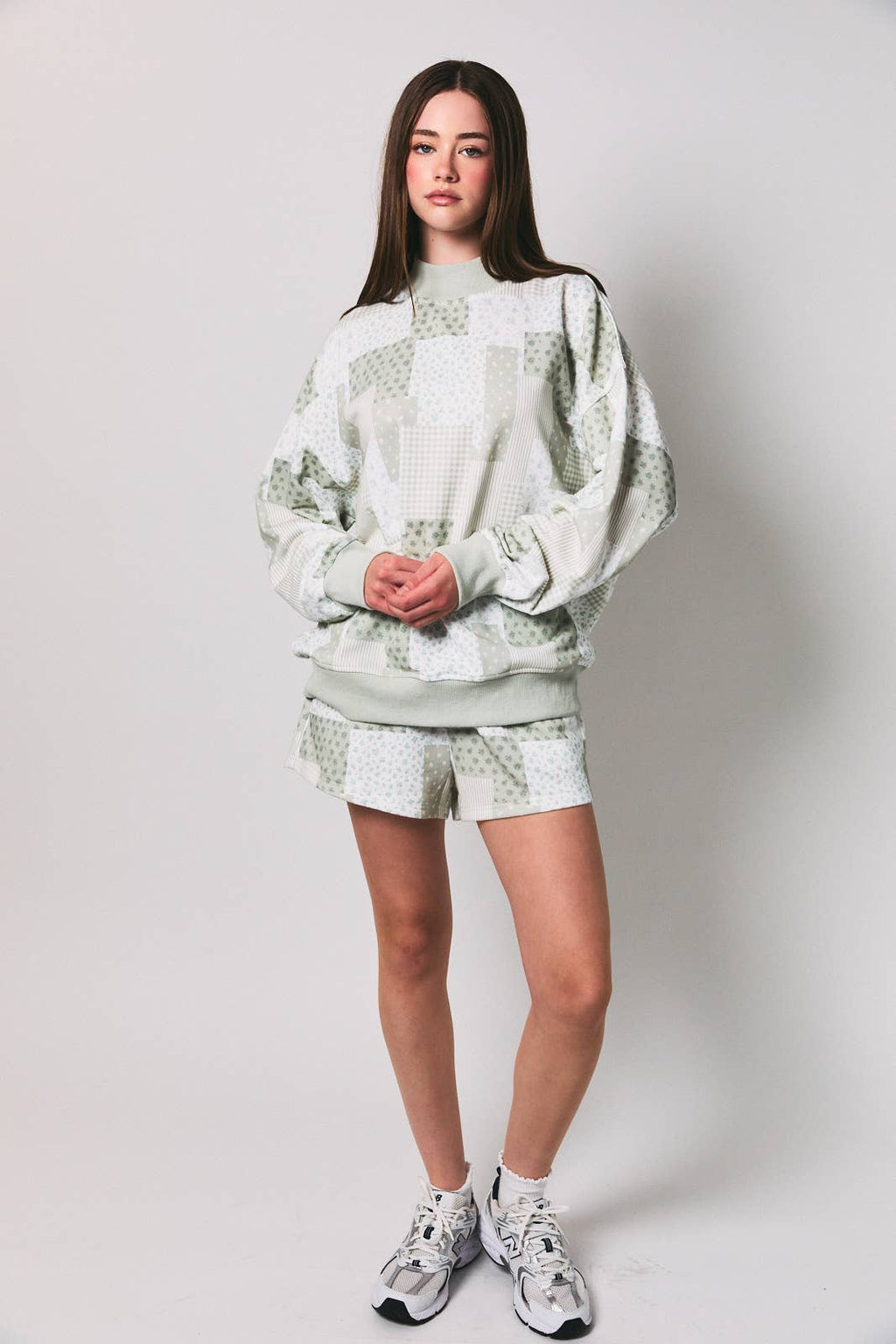 Daisies | Patch Work Sweatshorts