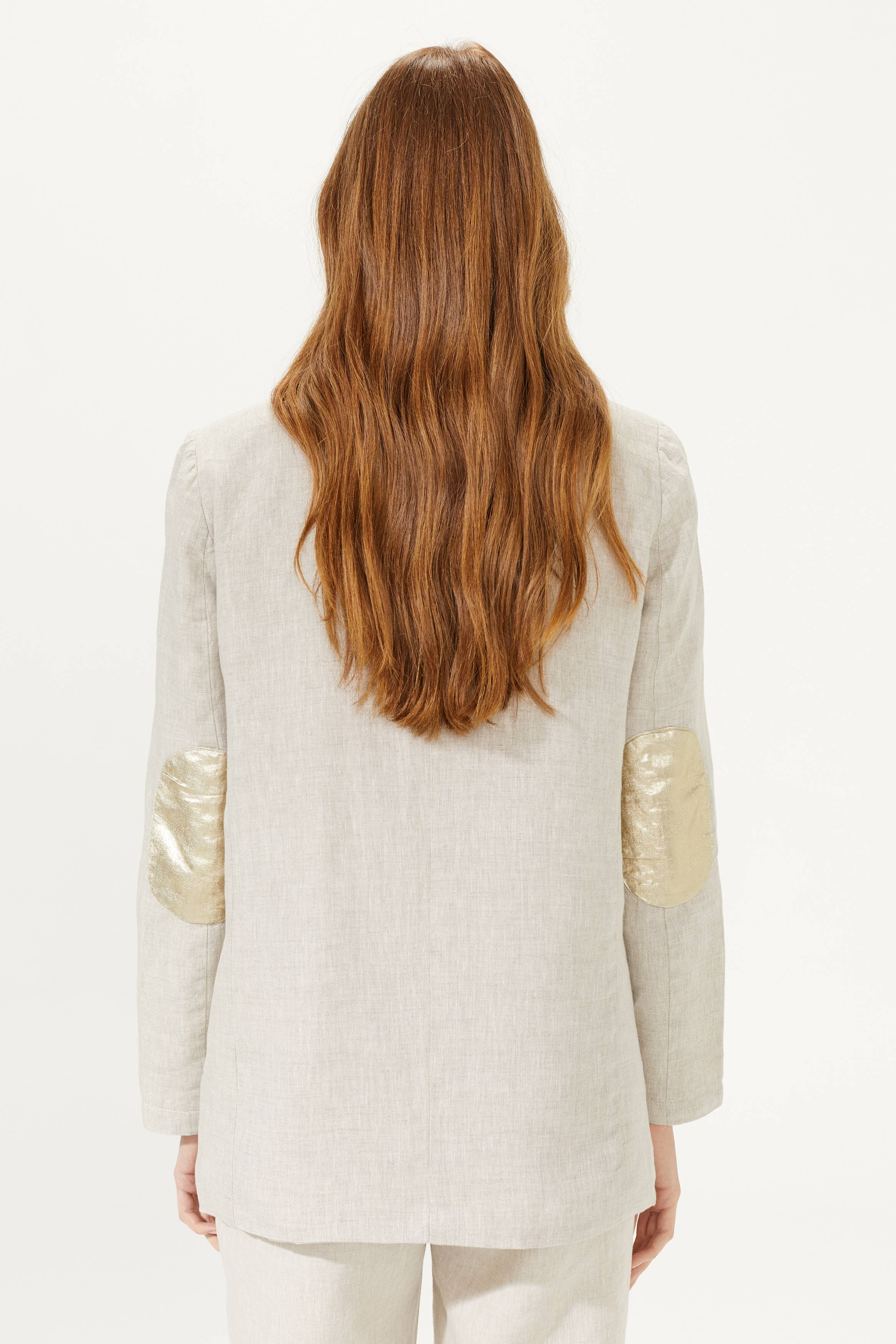 Sky Linen Blazer