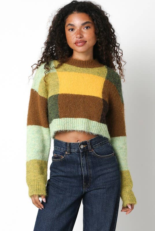 Cindy | Crop Sweater
