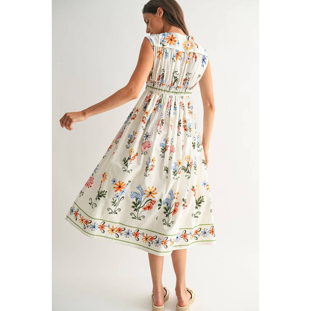 Kacey | Elegant Floral Maxi Dress