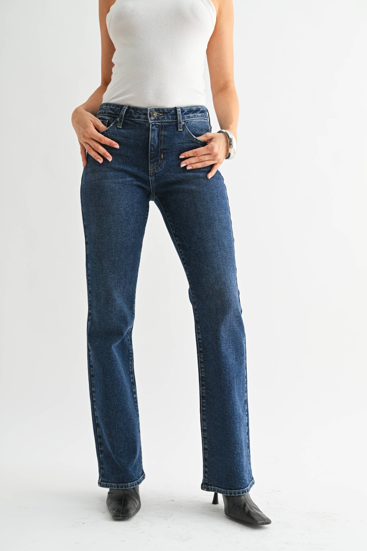 DD | Low Rise Vintage Slim Bootcut