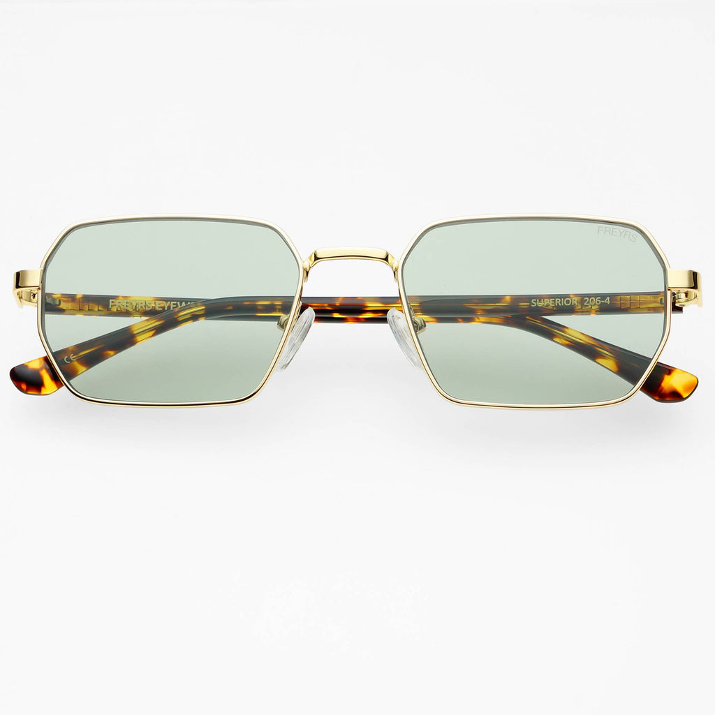 Superior Unisex Sunglasses Soft Green