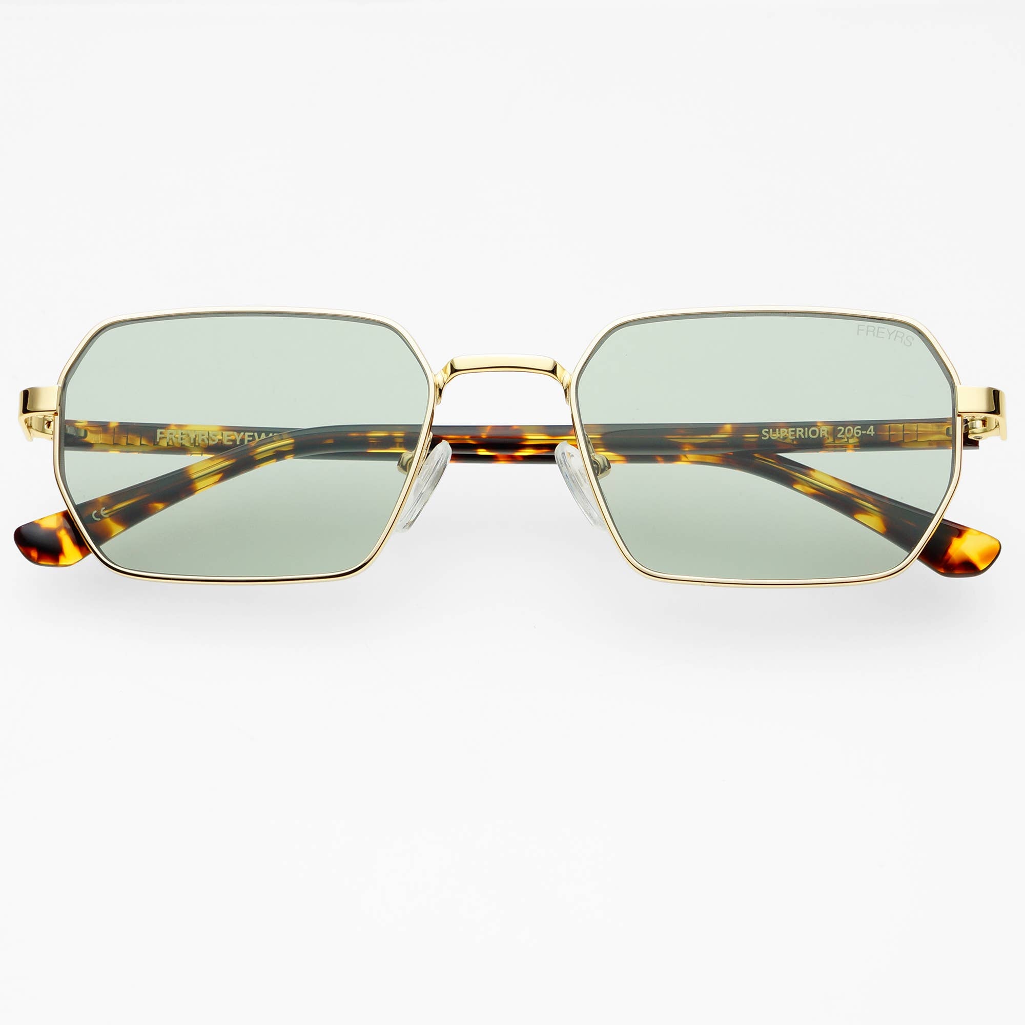 Superior Unisex Sunglasses Soft Green