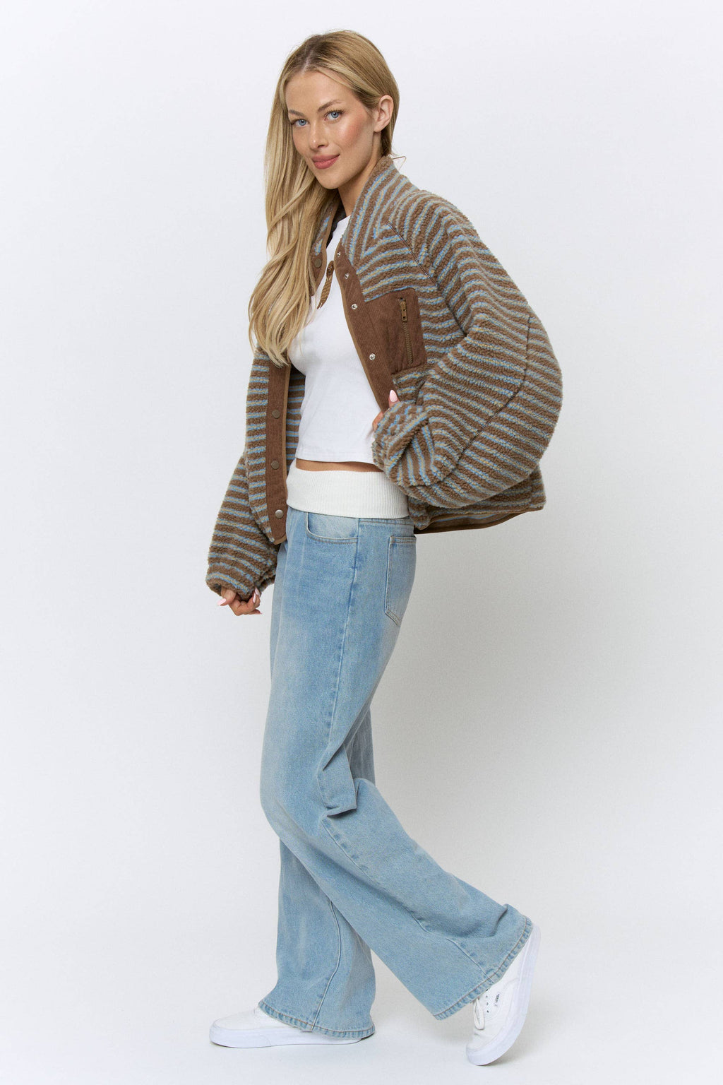 Maggie | Oversized Fleece Jacket